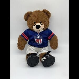Build a Bear Workshop 2017 NFL Football Ears & Feet 16” plush With Clothes